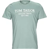 Tom Tailor Majice s kratkimi rokavi 1021229 Zelena