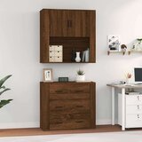  Visoka omara rjavi hrast inženirski les, (20654654) | Shoptok.si