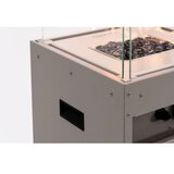 Planika Faro GAS - Spoljni gasni kamin 142x36 cm 8kW siva + zaštitni pokrivač | Eponuda.com