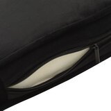SOFA za pse crna 81 x 43 x 31 cm od pliša i umjetne kože | shoptok.hr
