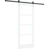 vidaXL klizna vrata sa setom brava 'ORKDAL'Bijela 86x211 cm | shoptok.hr