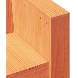  Vrtni dvosjed voštano smeđi 134 x 60 x 62 cm masivna borovina | shoptok.hr