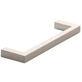 Pohištveni ročaj (Vrsta pohištvenega ročaja: Obešalnik, Do x Š: 104 x 8 mm, Srebrna, Material pohištvenega ročaja: Jeklo)