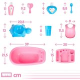 Pribor za lutke Colorbaby Lutka Beba 20 Dijelovi 39 x 9 5 x 21 5 cm 6 kom. | shoptok.hr