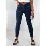 DStreet Spodnie damskie MODILINI jeansowe ciemnoniebieskie | Shoptok.si