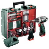 Metabo aku bušilica PowerMaxx BS Basic 2 x 2.0 Ah Mobile WorkShop – 600080880 | Eponuda.ba