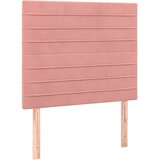 Box spring krevet s madracem ružičasti 80 x 200 cm baršunasti | shoptok.hr