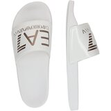 Ea7 Emporio Armani Nizki natikači rjava / bela | Shoptok.si