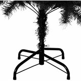  Umjetno božićno drvce sa stalkom crno 120 cm PVC | shoptok.hr