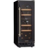 Klarstein Vinovilla 17 Built-In Duo Vilhelmine Edition, vinoteka, 17 steklenic, 3 barve, steklena vrata Cene