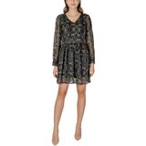 Only Kratke obleke ONLSONIA LIFE L/S V-NECK DRESS PTM 15337803 Črna cene