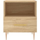 vidaXL Noćni ormarić boja hrasta sonome 40x35x47 5cm konstruirano drvo | shoptok.hr