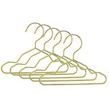 INF 5-Pack Zlati Kovinski Obešalniki za Hišne Živali - Eleganten Organizator Oblačil 15 cm, (5000072330) | Shoptok.si