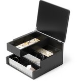 Umbra Mat črn lesen kopalniški organizator Malibu – | Shoptok.si