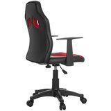 MID.YOU Mladinski Vrtljiv Stol Kid Racer, Črna, Rdeča | Shoptok.si