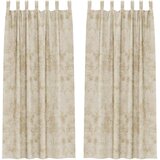  Baršunaste zavjese 2 kom. Krema 260 x 140 cm Baršun | shoptok.hr