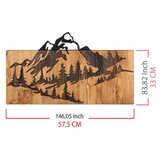 Wallity zidna dekoracija Nature, 57,5x33cm, Hrast | ePonuda.com