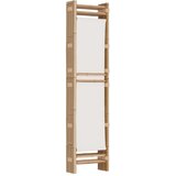  Sklopiva sobna pregrada s 4 panela 160 cm od bambusa i platna | shoptok.hr