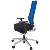 MID.YOU Vrtljiv Stol Pro-tec 700, Črna, Modra | Shoptok.si