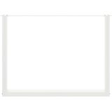 Noge za blagovaonski stol U-oblik 2 kom Bijele 100 x (72-73) cm Čelik | shoptok.hr
