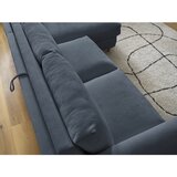 Bobochic Paris Temno modra kotna sedežna garnitura Nouveau Cocoone – | Shoptok.si
