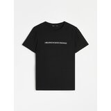 Sinsay Pamučna majica s natpisom | shoptok.hr