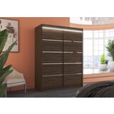 ADRK Drsna omara LUFT 150 z LED osvetlitvijo - OKOLADA | Shoptok.si