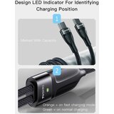 Yesido podatkovni kabel (CA88) - Type-C do 2 x Type-C 100 W 480 Mbps 140 cm - crni | shoptok.hr