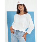 DStreet Sweter damski ażurowy ANNIS ecru | Shoptok.si