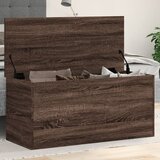  The Living Store Škatla za shranjevanje rjav hrast 100x42x46 cm inženirski les - Škatla Za Shranjevanje, (21456277) Cene