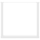  Noge stolića za kavu U-oblika 3 kom bijele 90x(72-73) cm čelik | shoptok.hr