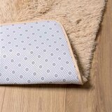  Čupavi tepih s visokim vlaknima NAVARRA bež 160x160cm poliester | shoptok.hr