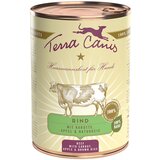 Terra Canis 6 x 400 g - Govedina s mrkvom, jabukom i smeđom rižom | shoptok.hr