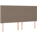  Posteljno vzglavje roza 200x5x118/128 cm blago, (20951931) | Shoptok.si