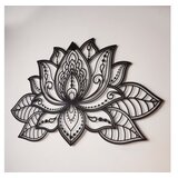 WALLXPERT Zidna dekoracija Lotus-APT524MS, 44x68 cm, 1,2 mm, Crna | Eponuda.ba