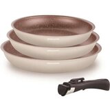  Set tava Arthur Martin Krema Aluminij Ø 24 cm Ø 20 cm Ø 28 cm (3 kom.) | shoptok.hr