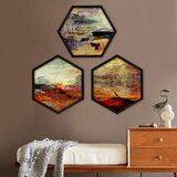 Wallity uramljena slika 6GEN79208944, 35x35 cm, 3 dela | ePonuda.com