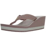 Tommy Hilfiger Sandali & Odprti čevlji STRIPIES WEDGE BEACH SAN Rožnata Cene