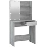  Toaletni stolić LED boja hrasta sonome 74,5 x 40 x 141 cm | Eponuda.ba
