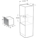 Gorenje Mikrovalovna pečica z grilom BM251SG2BG - | Shoptok.si