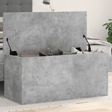 Furnova Škatla za shranjevanje beton. siva 100x42x46 cm inženirski les, (21956247) | Shoptok.si