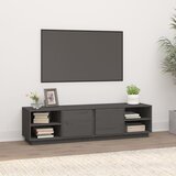vidaXL TV omarica siva 156x40x40 cm trdna borovina Cene