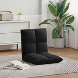  Podna stolica Crna 50 x 61 x 57 cm Baršun | shoptok.hr