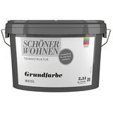 SCHÖNER WOHNEN-Farbe Trendstruktur Osnovni sloj dekorativnega ometa osnovna barva (Bela, 2,5 l) | Shoptok.si