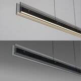 SCHÖNER WOHNEN 11316-18 - led prigušiva viseći luster na sajli lena LED/32W/230V crna | Eponuda.com