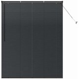 vidaXL Venecijanske žaluzije Črna 175 x 150 cm Aluminij, (5000178594) | Shoptok.si