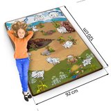 Ricokids model RK-344 XXL podloga za bojanje + flomasteri GRATIS 120 x 90 x 0,3 cm, dinosaur | shoptok.hr