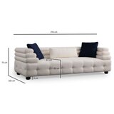 Atelier Del Sofa sofa trosed boston 3 white | ePonuda.com