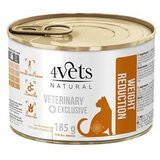  4Vets Natural Cat Veterinarska Dijeta Weight Reduction 185g Cene