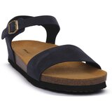 Frau Sandali & Odprti čevlji NABUK BLU Modra | Shoptok.si